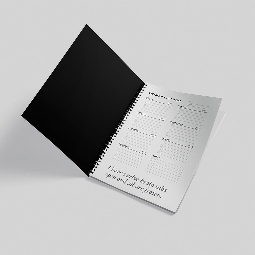 The Chaotic Weekly Planner