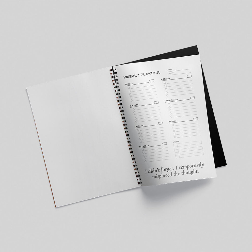 The Chaotic Weekly Planner