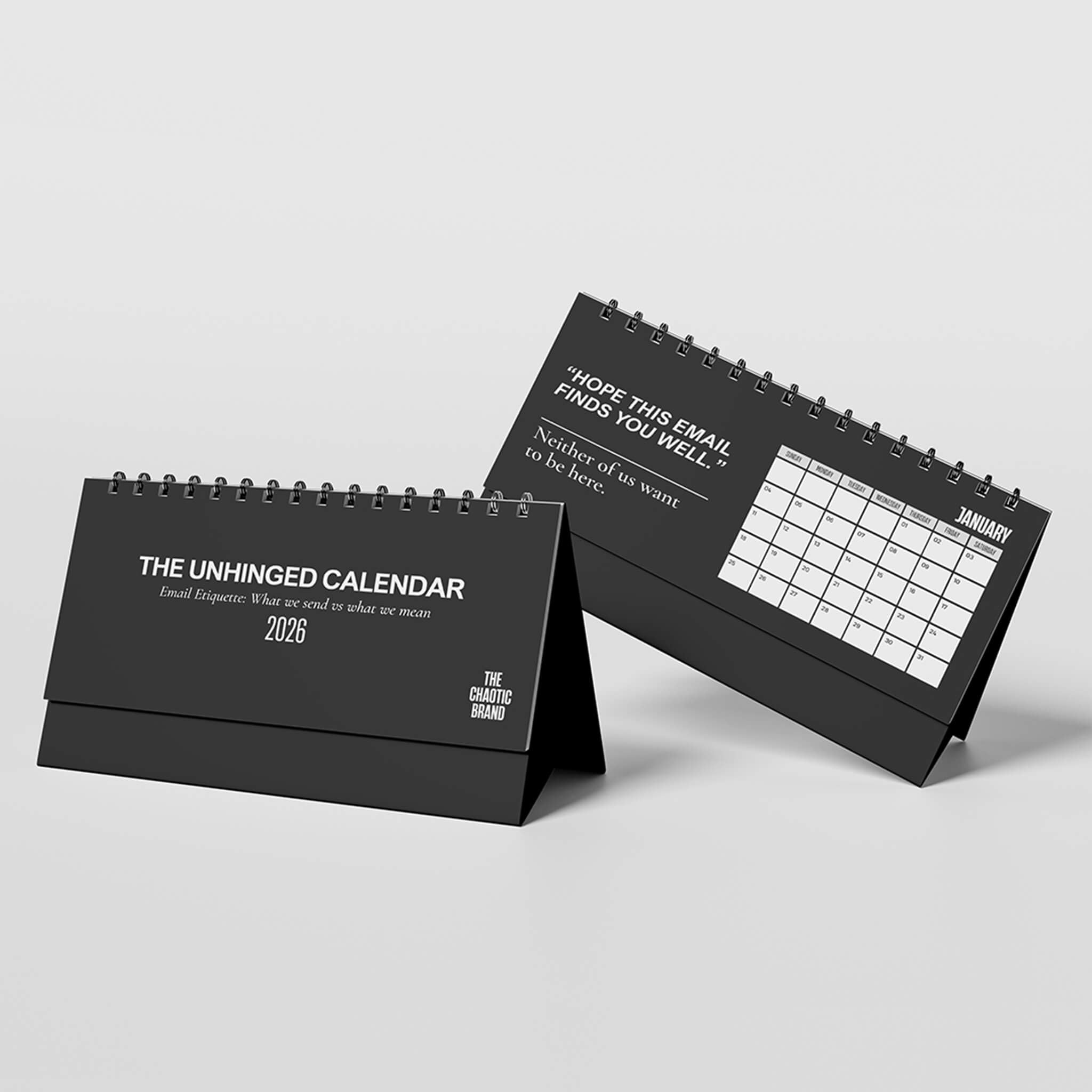 The 2026 Unhinged Calendar