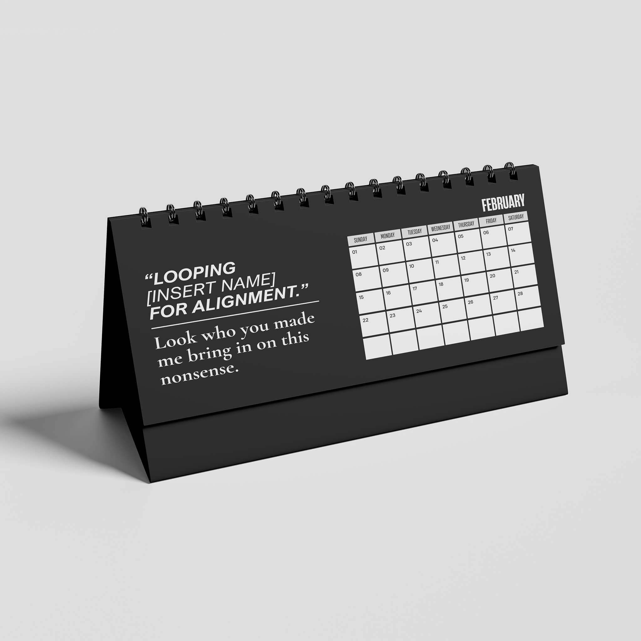 The 2026 Unhinged Calendar